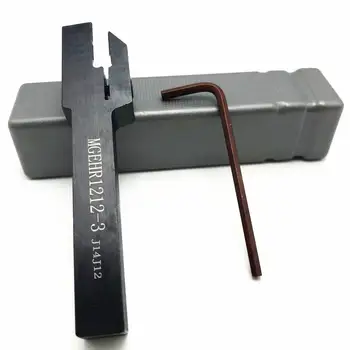 

1 piece MGEHR1212-3 12 * 12mm external slotted lathe tool post CNC cutting tool stainless steel machine tool lathe tool