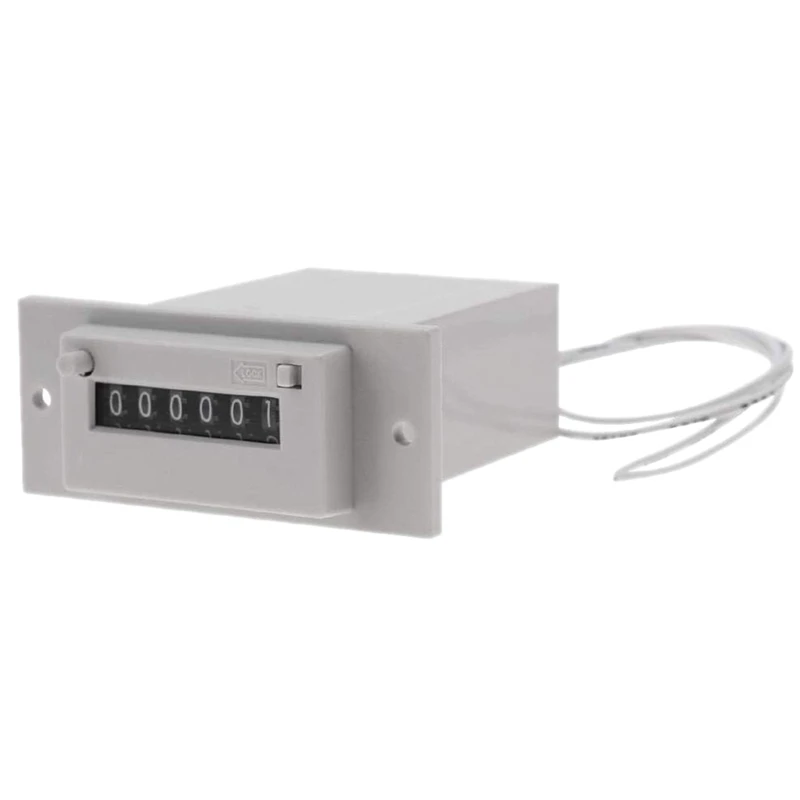 CSK6-YKW AC220V/DC24V 6 цифр импульсный электромагнитный счетчик инструменты(AC220V