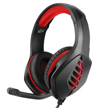 

Headphones 3.5mm Wired Gaming Headset Earphones Music Microphone For PS4 Play Station 4 Game PC Chat computer With Microphone