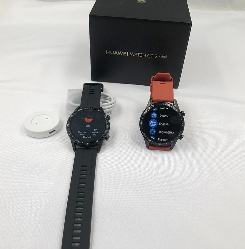 Huawei Watch GT 2, умные часы, измеритель уровня кислорода в крови, spo2, Bluetooth, умные часы, 5,1, для телефонных звонков, трекер сердечного ритма, для Android, iOS