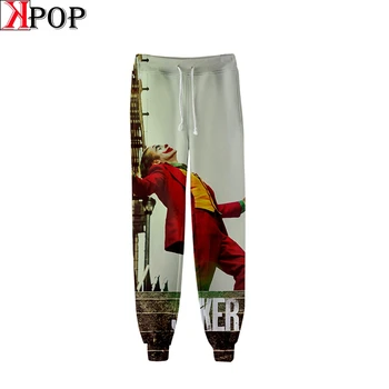 

Joker 3D 2019 New Hip Kpop Fashion Casual Jogger Pants Modis Casual Harajuku Warm Fashion Pants Slim Women/Men Oversize Pants