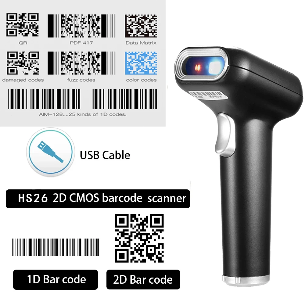 Super Fast High quality QR/1D/2D Barcode scanner for Retail Pos