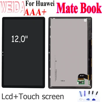 

WEIDA New 12" For Huawei Mate Book HZ-W09 HZ-W29 LCD Display + Touch Screen Digitizer Assembly For Huawei Mate BOOK Touch screen