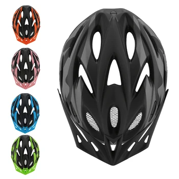 

Cairbull Ultralight Cycling Helmet with Tail Light Removable Visor Mountain Bike Off-road Riding Safety Helmet Adjustable Helmet