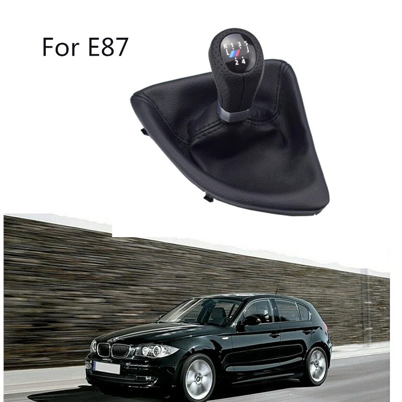 5, 6 скоростей, для левой руки, со стороны водителя, ручка переключения передач, рукоятка рычага переключения передач, гетра, крышка для багажника, комплект для BMW E87, E88, E81, E82 M