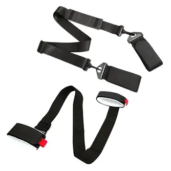 

Adjustable Wear-resistant Snowboard Skiing Pole Shoulder Hand Carrier Lash Handle Straps Hook Loop Protecting Ski Handle Strap