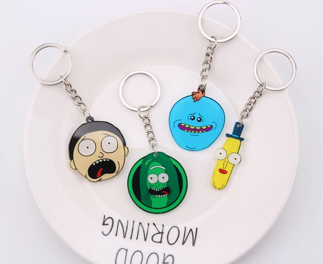 Rick & Morty Keychain