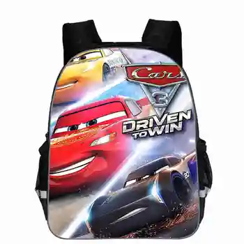 

Disney 95 Car Schoolbag Children Cool Backpack For Boys Girls Fashion Schoolbag Kindergarten Baby Bookbag 13inch