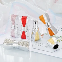 Новинка; 10/20/30 шт 12,1 мм алмазными сторонами и бантиком застежкой под губную помаду высокое Класс бальзам для губ косметические бутылки многоразового использования магнитной застежкой трубки