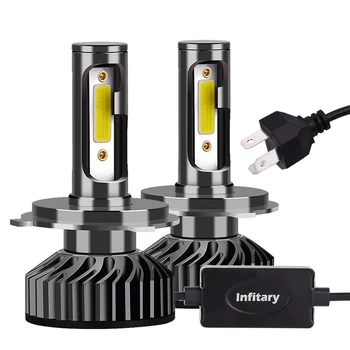 

Infitary Car Headlights Bulb LED H1 H13 H27 880 HB3 HB4 Ice COB 6500K