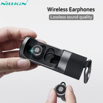 

Nillkin Wireless Earphone Bluetooth 5.0 True Wireless Earbuds Headphones Mic CVC Noise Cancelling Headset Sports WaterProof IPX5