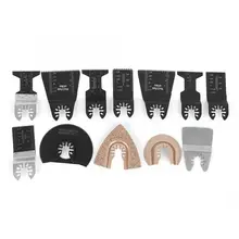 

12PCs Universal Oscillating Saw Blade Cutting Wheel Woodworking Tool Blades PVC Pipe Cutter