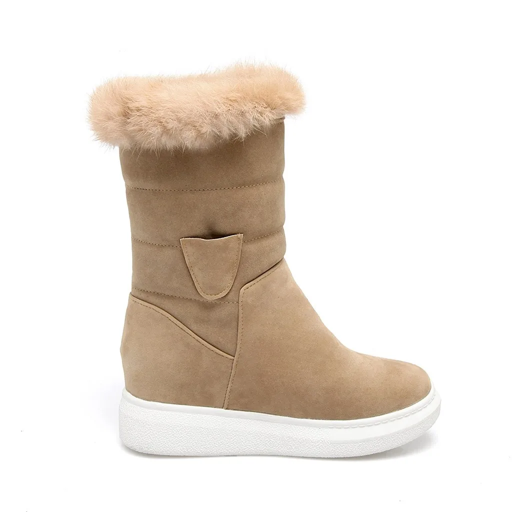 New Winter Boots Women Short Plush Warm Winter Smart Battery Heating Up Booties Slip-On Shoes Women Warm Lace-Up Boot