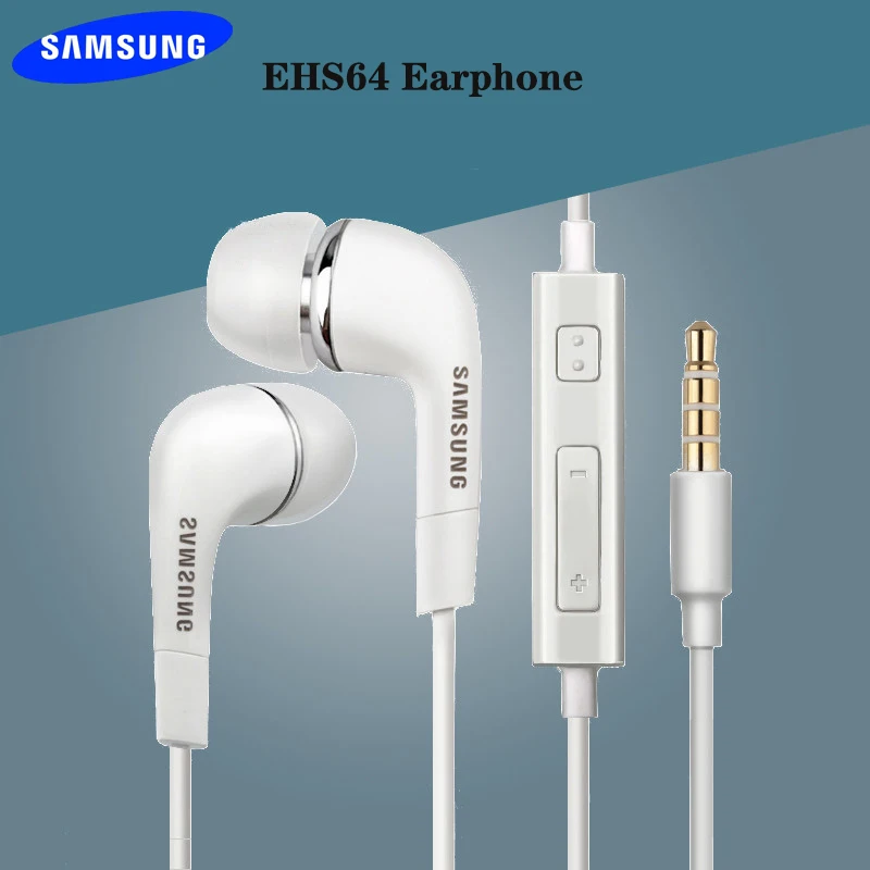 Оригинальные наушники Samsung EHS64 со встроенным микрофоном проводные