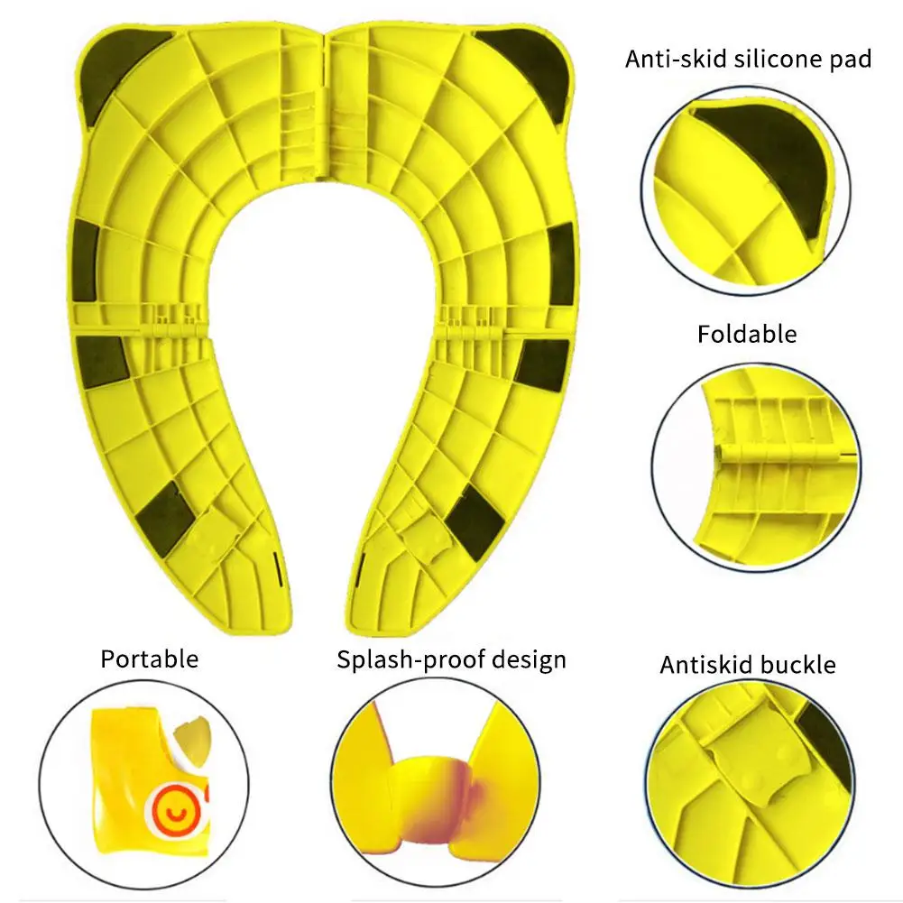 Складное съемное сидение на унитаз детский вспомогательный коврик для унитаза детская крышка для унитаза обучающее сиденье Подушка для унитаза для мужчин и женщин