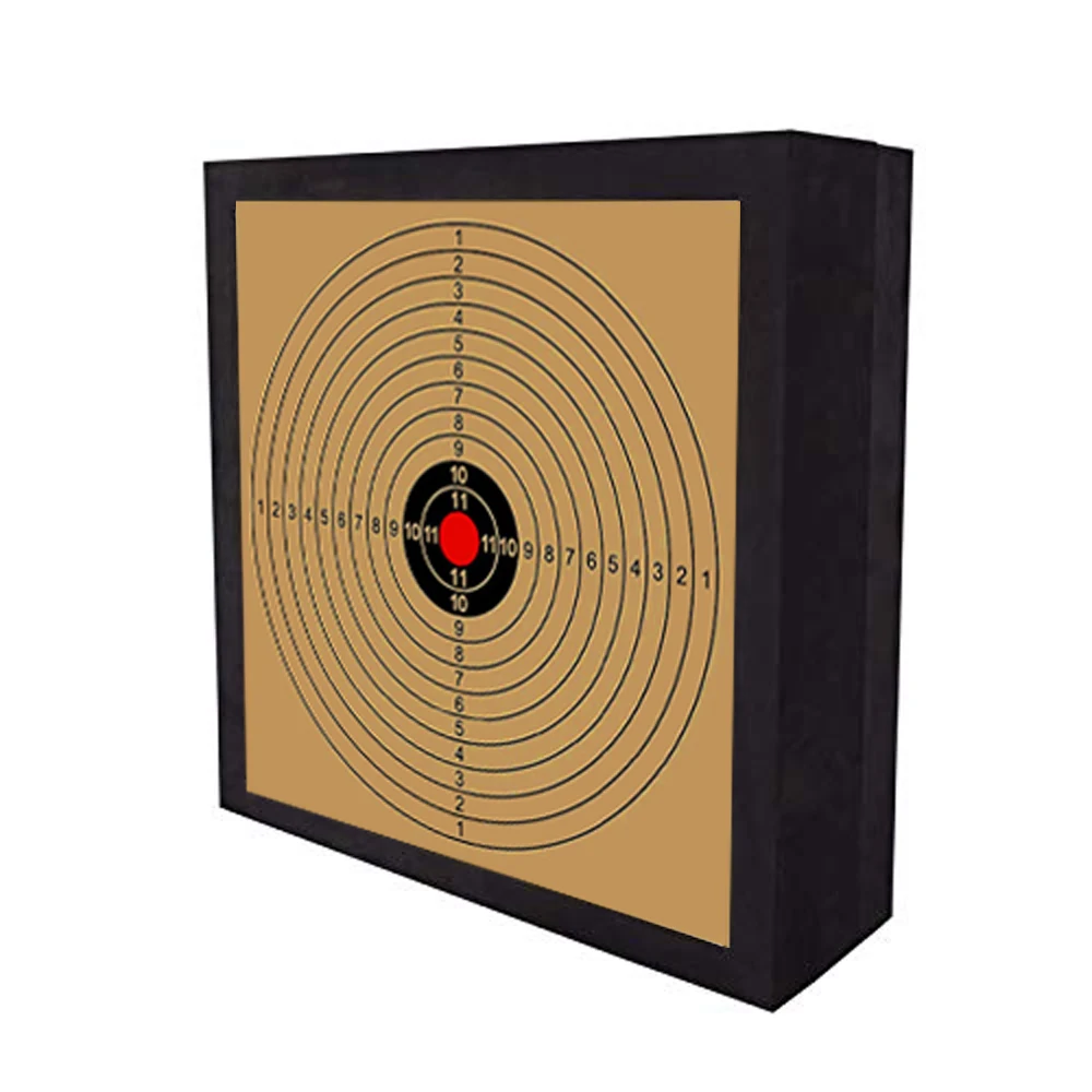2''/3'' Shooting Target Bullseye Self-adhesive Stickers For Shooting Exercises 