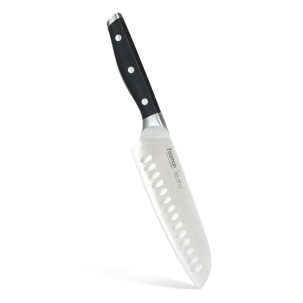 Фиссман 7 дюймовый нож Santoku Demi Chef серии немецкие стальные кухонные ножи|Кухонные