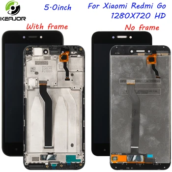 

Display For Xiaomi Redmi GO LCD Display+Touch Screen+Frame Glass Panel Digitizer Accessories Replacement For Redmi Go Display