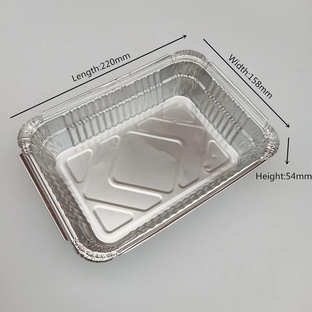 Disposable Aluminium Foil Trays Containers Baking Cooking Freezing Storing Tray