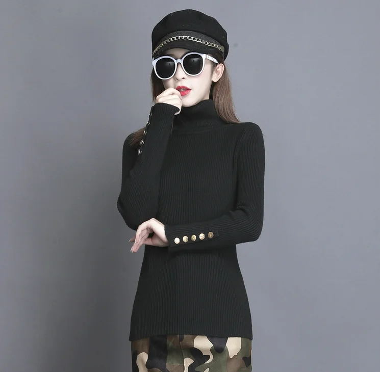 sweater Женская Длинная шерстяная юбка на лямках с высокой талией, Офисная женская элегантная тонкая повседневная юбка-карандаш, юбка с регулируемыми подтяжками, Осень-зима - Цвет: sweater