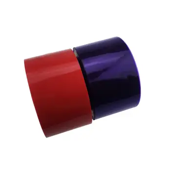 

BOCA 3 inch 75mm 100 yards transparen red purple color PVC for bows DIY decoration