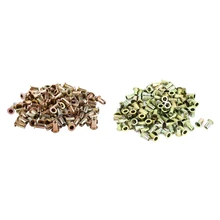 

200 Pcs Countersunk Head Blind Rivnuts Rivet Nuts Nutserts, 100 Pcs M3x9mm & 100 Pcs M5