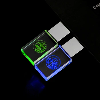 

SHANDIAN Usb wooden crystal Flash Drive 8Gb 16Gb 32Gb 64 Gb Pen Drive Voor Android Mobiele micro Gratis Verzending (Gratis Logo)