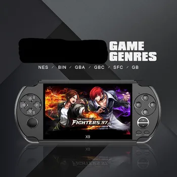 

8GB Retro Handheld Game Console 5.0 Screen Video Games Support TV Output MP3/Movie Camera Multimedia Video E-book Voice Recorder