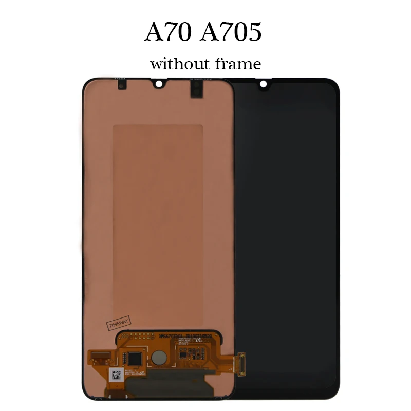 6," AMOLED A70 lcd для samsung galaxy A70 A705 A705F SM-A705F дисплей кодирующий преобразователь сенсорного экрана в сборе Замена