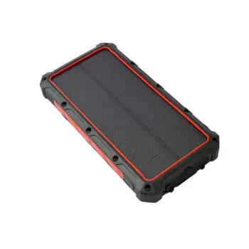 

uper Thin Solar Charger Dual USB Mobile Phone Battery Charger External Power Bank Power Supply for Smartphones