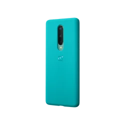 Colorful Sandstone Bumper Case - Uniquely Textured Cyan, Black, Smoky Purple - Lightweight PC+TPU (Cyan)