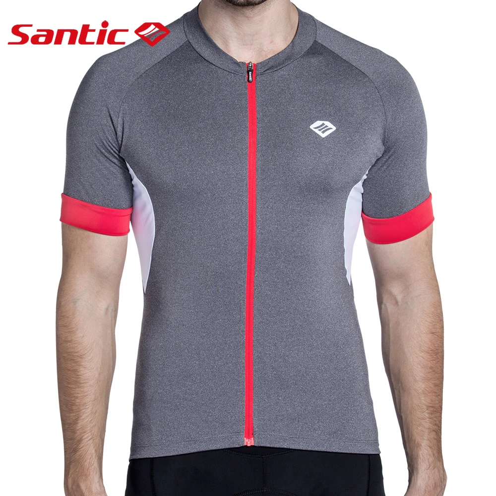 Santic Spring/Summer Cycling Jersey Short Sleeve Cycling Top Road Bike Equipment Cycling Cycling Jersey Men