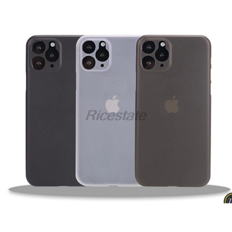 Ультра тонкий PP матовый чехол для iphone 11 Pro 11Pro Max 6 7 8 Plus X XR XS задняя крышка|Бамперы| |
