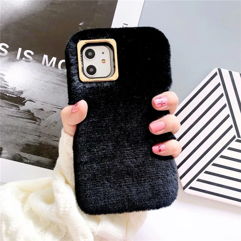 Fluffy Soft Tou Cute Phone Case (3)