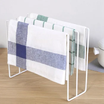 

Kitchen Dishcloth Holder for Towel Rag Hanger Sink Sponge Holder Rack Shelf for Kitchen Bathroom Dish Cloth Drain Organizer