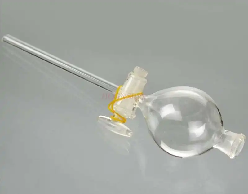 Separation funnel spherical 60ml high school chemical glass equipment laboratory supplies laboratory equipment