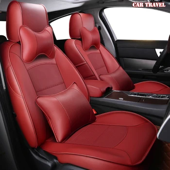 

CARTRAVEL Custom leather car seat cover for Skoda Octavia 2 a7 a5 Fabia Superb Rapid Yeti car seats protector car cushion