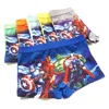 Invierno nuevos niños de algodón bragas para bebé niño 3-8 Y ropa interior suave Marvel Spiderman coches Boxer Shorts con dibujos ► Foto 2/6