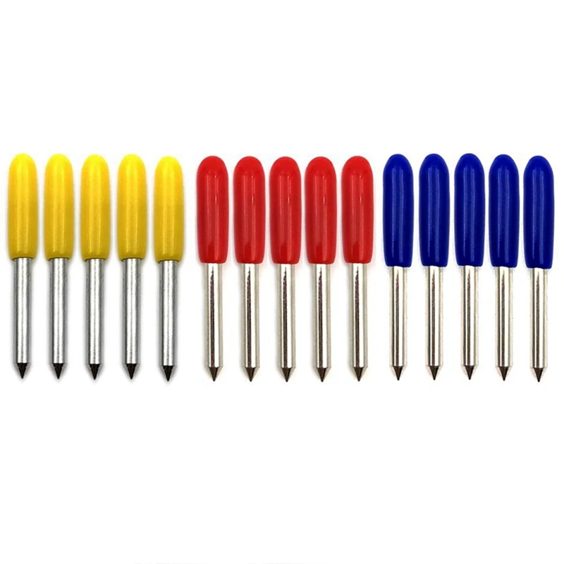 

45Pcs 30 45 60 Degree Roland Cutting Plotter Cutter Knife Blades Offset Refine Rabbit Redsail Cutter Plotter Cutting Blades