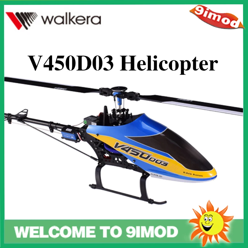 Walkera V450D03 6CH 3D Fly 6 осевая система стабилизации с одним лезвием Профессиональный
