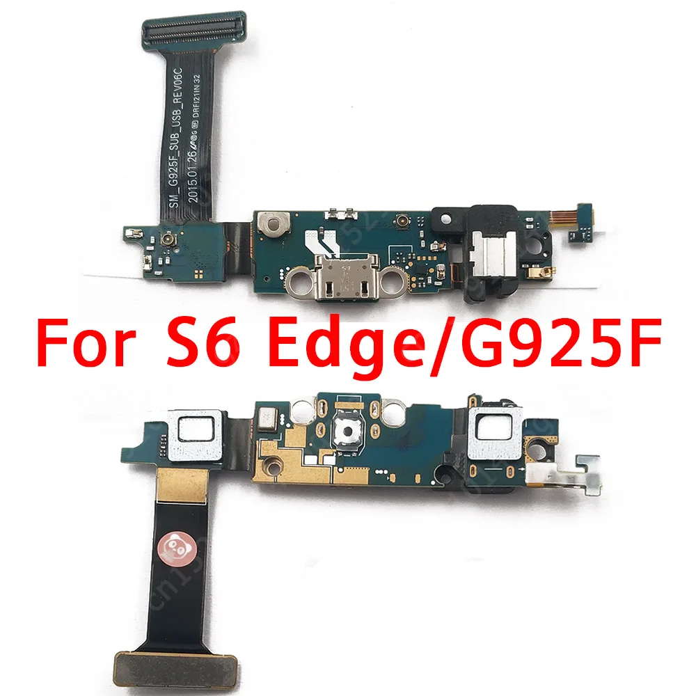 Оригинальная зарядная Плата USB для Samsung Galaxy S6 Edge зарядный порт G925F печатная плата