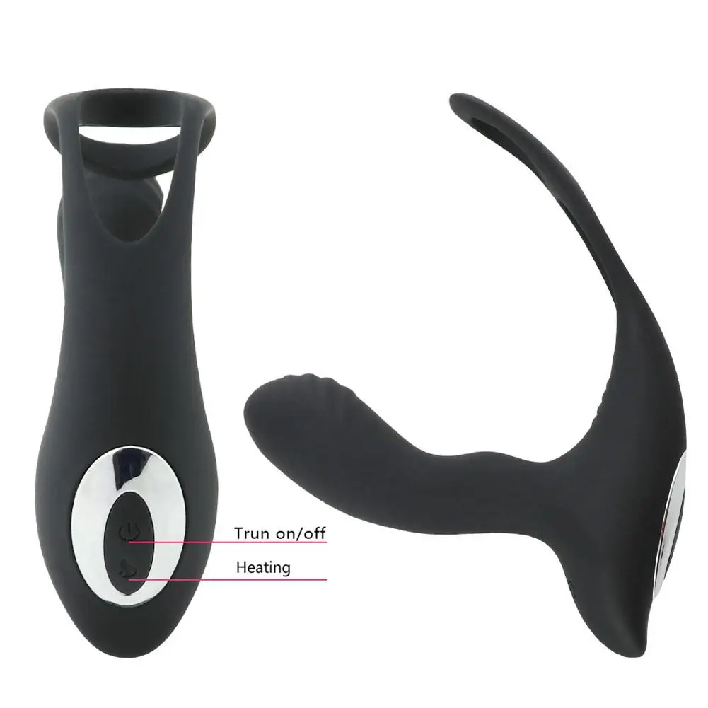 Movconly Anal Sex Toys Prostate Massager Male Vibrators Penis Ring Wireless Remote Control Vibrator Waterproof Vibrating