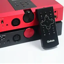 Quloos QLS QA390 AK4497EQ* 2 HiFi музыкальный плеер без потерь DAC Декодер Усилитель для наушников усилитель с пультом дистанционного управления