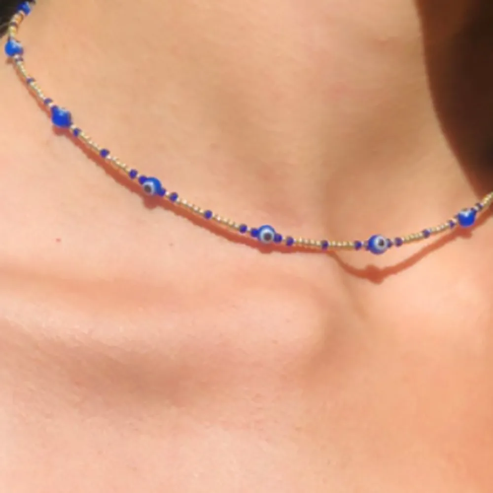 2021 New Lovely Daisy Flower Colorful Beads Pearl Clavicle Choker Necklace for Women Girls Spring Summer Jewelry Wholesale 