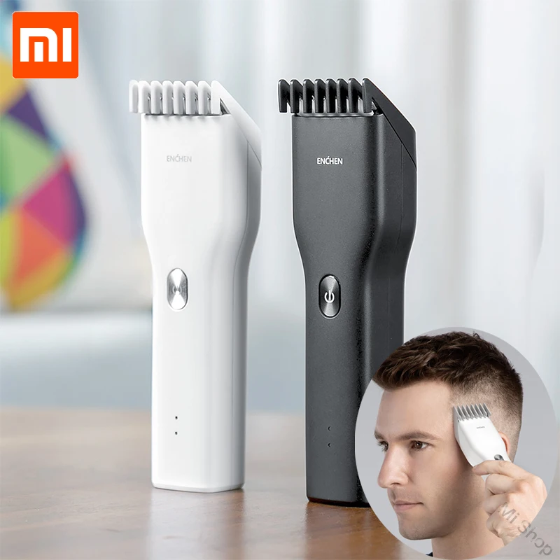 Comprare Nuovo Xiaomi Enchen Boost Tagliatore di Capelli USB Tagliatore di Capelli Elettrico A Due Velocità Taglierina di Ceramica Dei Capelli di trasporto Veloce di Ricarica Regolatore Dei Capelli Dei Bambini