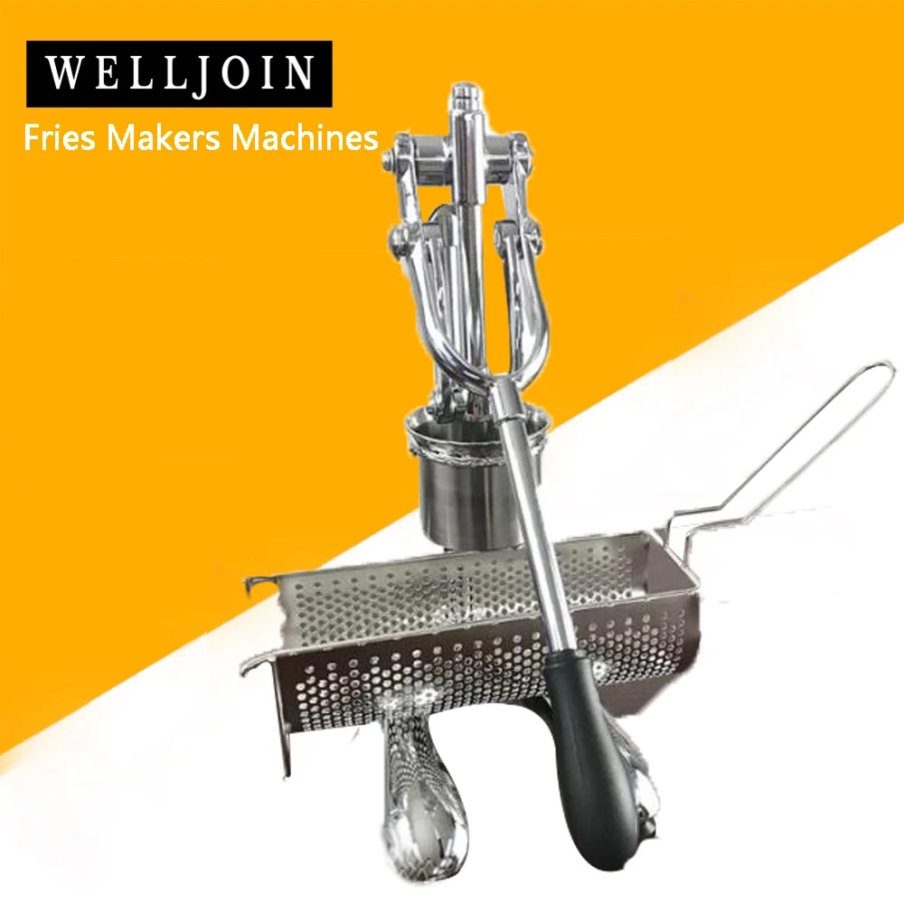 

Manual Super Long 30cm Potato Ships Squeezers Machine American Fried Potato Chip Maker Tools French Fries Cutters Slicers