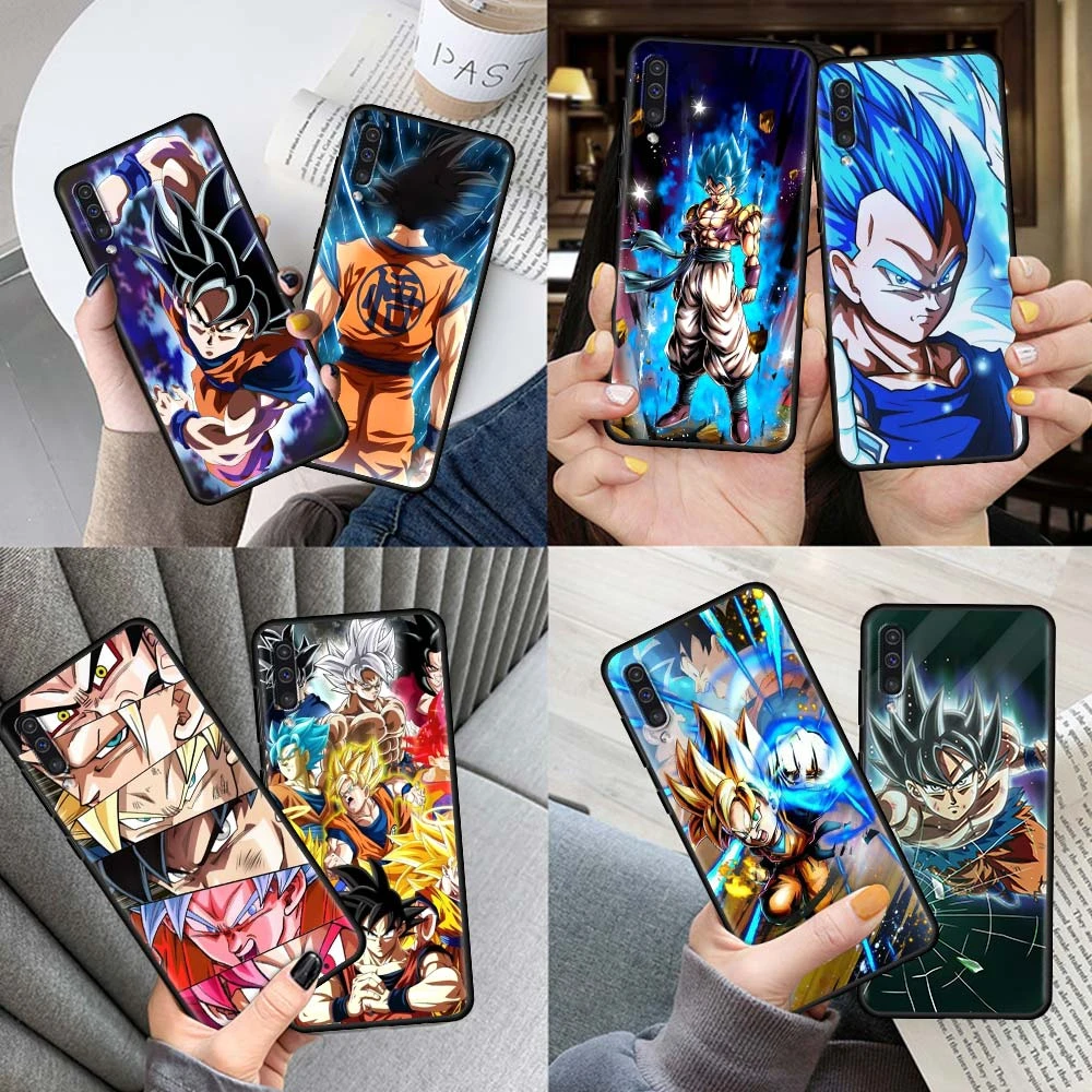 اغطية جلسات خارجية Anime Son Goku Case for Samsung A50 A51 A70 A71 A21s Phone Cover ...