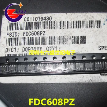 

10pcs/lot FDC608PZ SOT23-6 100% New Original