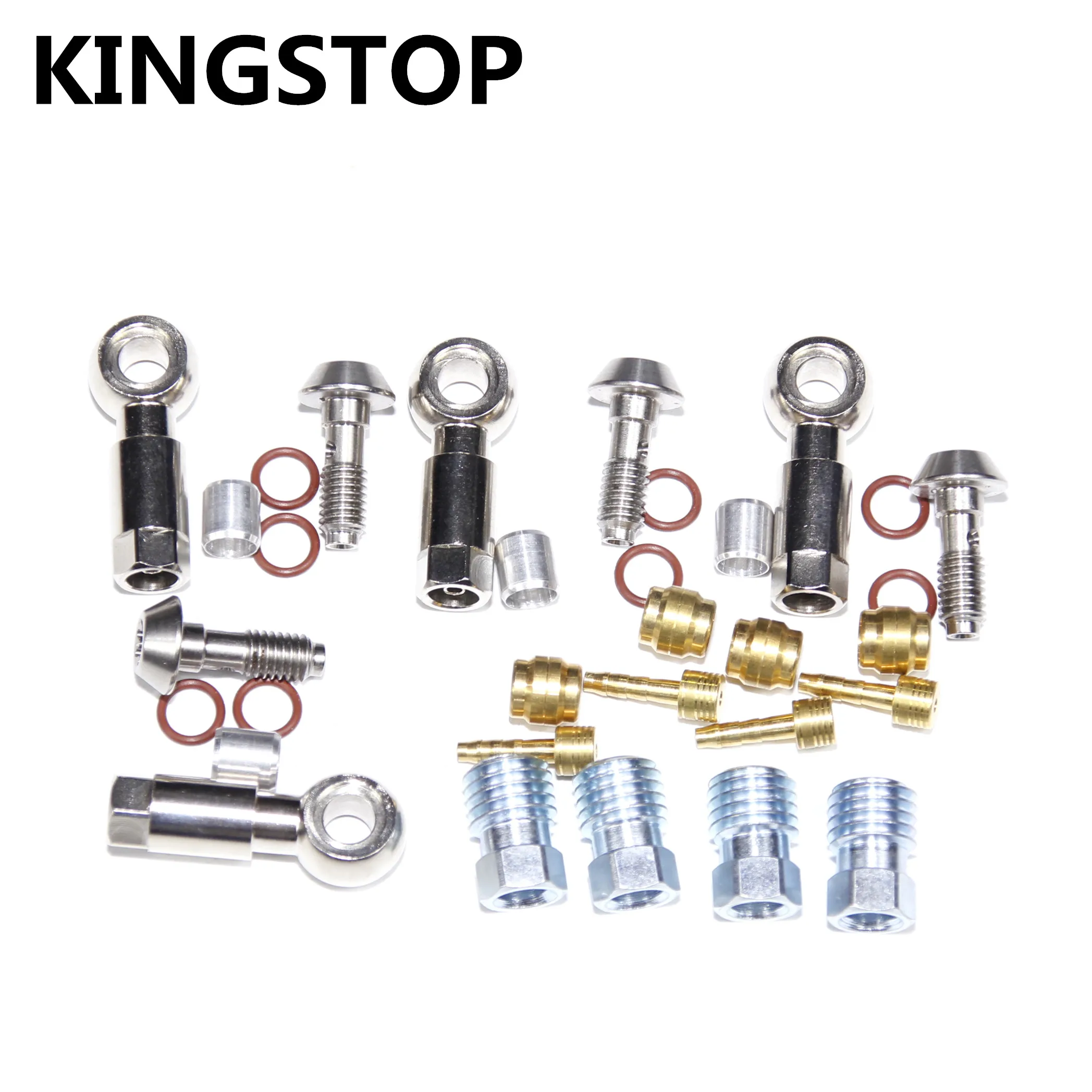 Kit de raccord de tuyau hydraulique, barbes de tuyau, kit d'unité Banjo pour Magura MT4 MT6 MT8 MT5 MT7  18