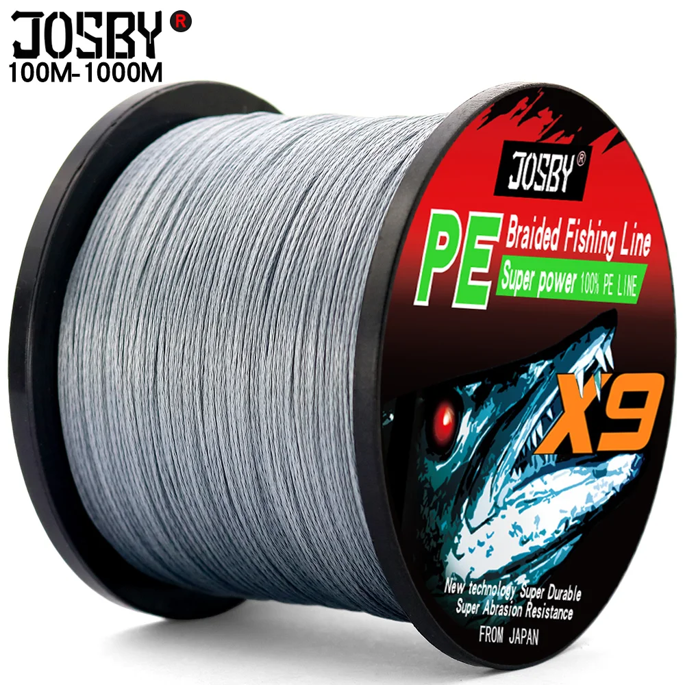 

2020 New Fly Fishing Line Pesca 9 Strand PE Carp Braided Wire Peche Sea Spinning Multifilamento Cord 22~135LB 1000M 500M 300M